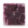 3x3x4 Purple Chunky Square Pillar Candle