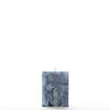 3x3x4 Blue Chunky Square Pillar Candle