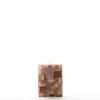 3x3x4 Brown Chunky Square Pillar Candle