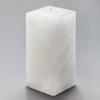 3x3x6 White Chunky Square Pillar Candle