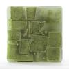 3x3x6 Green Chunky Square Pillar Candle