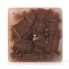 3x3x6 Brown Chunky Square Pillar Candle