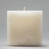 4x4x4 Ivory Chunky Square Pillar Candle