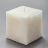 4x4x4 Ivory Chunky Square Pillar Candle