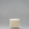 4x4x4 Ivory Chunky Square Pillar Candle