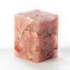 4x4x4 Orange Chunky Square Pillar Candle