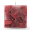 4x4x4 Red Chunky Square Pillar Candle