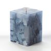 4x4x4 Blue Chunky Square Pillar Candle