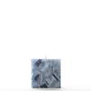 4x4x4 Blue Chunky Square Pillar Candle