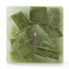 4x4x4 Green Chunky Square Pillar Candle