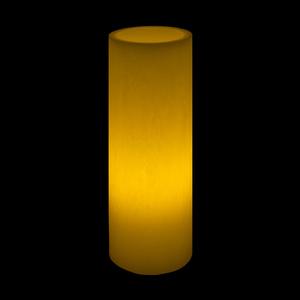 3x10 Ivory Round LED Flameless Candles