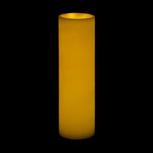 3x11 Ivory Round LED Flameless Candles
