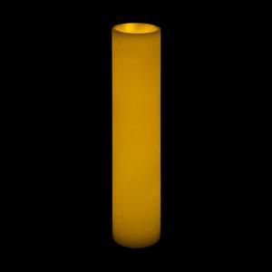 3x14 Ivory Round LED Flameless Candles