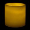5x4 Ivory Round LED Flameless Candles