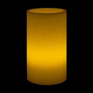 5x9 Ivory Round LED Flameless Candles