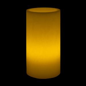 5x10 Ivory Round LED Flameless Candles