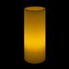 5x13 Ivory Round LED Flameless Candles