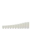 6x5 Ivory Round LED Flameless Candles