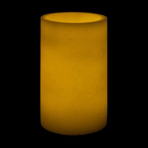 6x10 Ivory Round LED Flameless Candles