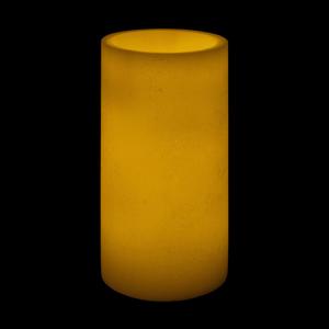 6x11 Ivory Round LED Flameless Candles