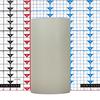 6x11 Ivory Round LED Flameless Candles