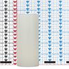 6x14 Ivory Round LED Flameless Candles