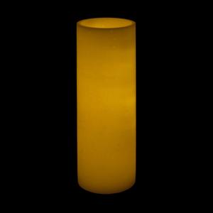 6x15 Ivory Round LED Flameless Candles