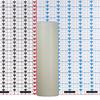 6x20 Ivory Round LED Flameless Candles