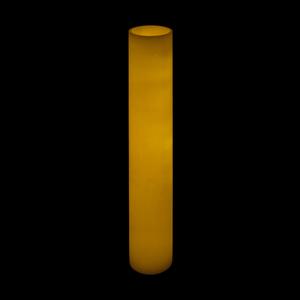 6x21 Ivory Round LED Flameless Candles