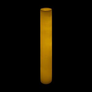 6x22 Ivory Round LED Flameless Candles
