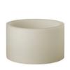 7x5 Ivory Round LED Flameless Pillar Candles