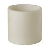 7x8 Ivory Round LED Flameless Pillar Candles
