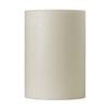 7x10 Ivory Round LED Flameless Pillar Candles