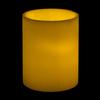 7x10 Ivory Round LED Flameless Pillar Candles