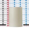 7x10 Ivory Round LED Flameless Pillar Candles