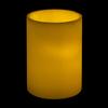 7x11 Ivory Round LED Flameless Pillar Candles