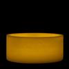 8x4 Ivory Round LED Extra Large Flameless Pillar Candles