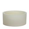 8x5 Ivory Round LED Extra Large Flameless Pillar Candles
