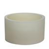 8x6 Ivory Round LED Extra Large Flameless Pillar Candles