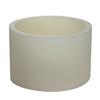 8x7 Ivory Round LED Extra Large Flameless Pillar Candles