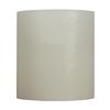 8x9 Ivory Round LED Extra Large Flameless Pillar Candles