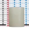 8x10 Ivory Round LED Extra Large Flameless Pillar Candles