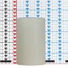 8x13 Ivory Round LED Extra Large Flameless Pillar Candles
