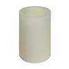 8x14 Ivory Round LED Extra Large Flameless Pillar Candles