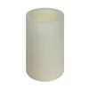 8x15 Ivory Round LED Extra Large Flameless Pillar Candles