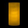 8x16 Ivory Round LED Extra Large Flameless Pillar Candles