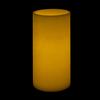 8x17 Ivory Round LED Extra Large Flameless Pillar Candles