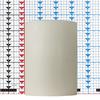 10x14 Ivory Round LED Flameless Extra Large Pillar Candles