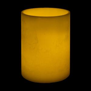 10x15 Ivory Round LED Flameless Extra Large Pillar Candles