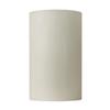 10x17 Ivory Round LED Flameless Extra Large Pillar Candles